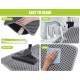 Pecute Cat Litter Tray Mat, Double Layer Cat Mat, Cat Litter Tray, Waterproof Urine Resistant Mat, Cat Litter Tray, Foldable Cat Litter Tray Mat with Large Bee Honeycomb Hole, 33 x 46 cm, Black Pecute Cat Litter Tray Mat, Double Layer Cat Mat, Cat Litter Tray, Waterproof Urine Resistant Mat, Cat Litter Tray, Foldable Cat Litter Tray Mat with Large Bee Honeycomb Hole, 33 x 46 cm, Black