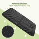 Pecute Cat Litter Tray Mat, Double Layer Cat Mat, Cat Litter Tray, Waterproof Urine Resistant Mat, Cat Litter Tray, Foldable Cat Litter Tray Mat with Large Bee Honeycomb Hole, 33 x 46 cm, Black Pecute Cat Litter Tray Mat, Double Layer Cat Mat, Cat Litter Tray, Waterproof Urine Resistant Mat, Cat Litter Tray, Foldable Cat Litter Tray Mat with Large Bee Honeycomb Hole, 33 x 46 cm, Black