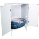 Penn-Plax Cat Walk Furniture Modern Cat Litter Tray with Cupboard, White, 22.75 x 16.5 x 30 Inches (Pack of 1) Penn-Plax Cat Walk Furniture Modern Cat Litter Tray with Cupboard, White, 22.75 x 16.5 x 30 Inches (Pack of 1)