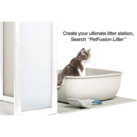 PetFusion ModestCat Litter Box Privacy Screen (3' tall; 4' wide). Cat litter box furniture best for your cat's health PetFusion ModestCat Litter Box Privacy Screen (3' tall; 4' wide). Cat litter box furniture best for your cat's health