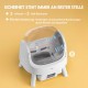 PetPivot Self Cleaning Cat Litter Box, Open Top Litter Box for Multiple Cats, Automatic Cat Litter Box with Liners and Mat Included, White PetPivot Self Cleaning Cat Litter Box, Open Top Litter Box for Multiple Cats, Automatic Cat Litter Box with Liners and Mat Included, White