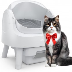 PetPivot Self-Cleaning Cat Litter Tray with Open Design, Automatic & Manual Modes, Instant Cleaning & Easy Scooping, Ideal for Large Cats, Suitable for Multi-Cat Households PetPivot Self-Cleaning Cat Litter Tray with Open Design, Automatic & Manual Modes, Instant Cleaning & Easy Scooping, Ideal for Large Cats, Suitable for Multi-Cat Households
