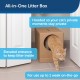PetSafe Disposable Cat Litter Tray Foldable Design for Travel, From the Creators of ScoopFree Self-Cleaning Cat Litter Tray