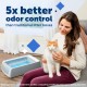 PetSafe ScoopFree Automatic Self-Cleaning Hooded Litter Tray - Ultra, Top-Entry - Purple or Taupe - Covered 2nd Generation - Includes Disposable Tray with High Quality Blue PetSafe ScoopFree Automatic Self-Cleaning Hooded Litter Tray - Ultra, Top-Entry - Purple or Taupe - Covered 2nd Generation - Includes Disposable Tray with High Quality Blue