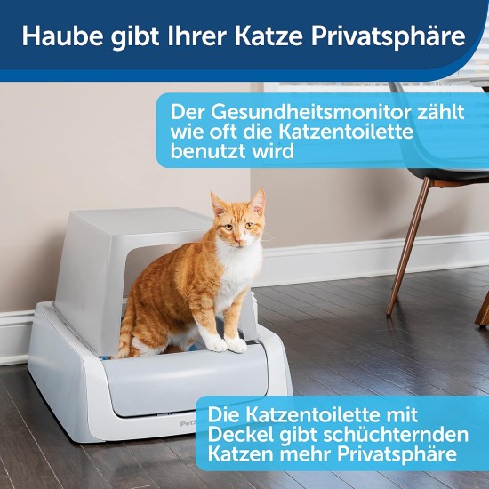 PetSafe ScoopFree Self-Cleaning Cat Litter Tray, Automatic System with Disposable Tray and Crystal Litter, Hygienic, Highly Absorbent and Dustproof, 2nd Generation, 51.8 x 18.1 x 71.1 cm PetSafe ScoopFree Self-Cleaning Cat Litter Tray, Automatic System with Disposable Tray and Crystal Litter, Hygienic, Highly Absorbent and Dustproof, 2nd Generation, 51.8 x 18.1 x 71.1 cm