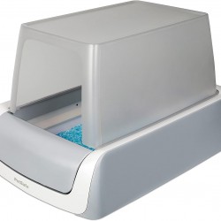 PetSafe ScoopFree Self Cleaning Cat Litter Tray with Cover, Second Generation with Integrated Health Monitor, Grey PetSafe ScoopFree Self Cleaning Cat Litter Tray with Cover, Second Generation with Integrated Health Monitor, Grey
