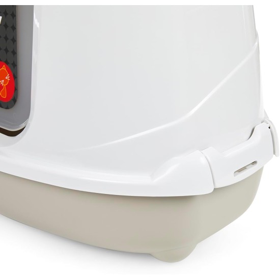 Petface Hooded Corner Cat Litter Tray 1 Piece (1 Pack of 1) Petface Hooded Corner Cat Litter Tray 1 Piece (1 Pack of 1)