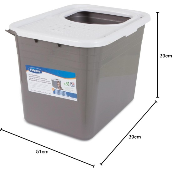 Petmate Top Entry Litter Pan Petmate Top Entry Litter Pan