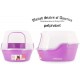 Petphabet Purple Extra Large Cat Litter Tray with Lid - Holds up to 2 Small Cats at the Same Time Petphabet Purple Extra Large Cat Litter Tray with Lid - Holds up to 2 Small Cats at the Same Time