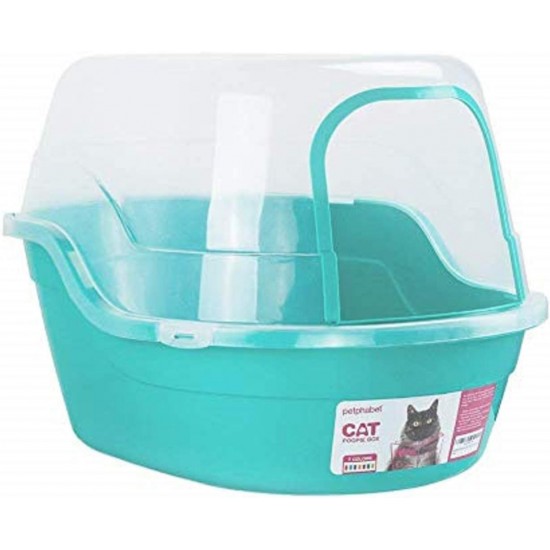 Petphabet Purple Extra Large Cat Litter Tray with Lid - Holds up to 2 Small Cats at the Same Time Petphabet Purple Extra Large Cat Litter Tray with Lid - Holds up to 2 Small Cats at the Same Time