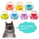 Petphabet Purple Extra Large Cat Litter Tray with Lid - Holds up to 2 Small Cats at the Same Time Petphabet Purple Extra Large Cat Litter Tray with Lid - Holds up to 2 Small Cats at the Same Time