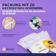 Pettiny 20 Cat Litter Box Bags with Drawstrings, Scratch-Resistant Bags for Medium and Large Litter Trays Pettiny 20 Cat Litter Box Bags with Drawstrings, Scratch-Resistant Bags for Medium and Large Litter Trays