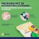 Pettiny 20 Cat Litter Box Bags with Drawstrings, Scratch-Resistant Bags for Medium and Large Litter Trays Pettiny 20 Cat Litter Box Bags with Drawstrings, Scratch-Resistant Bags for Medium and Large Litter Trays