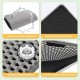 Phantasy Cat Litter Tray Mat, 40 x 60 cm, Grey Cat Litter Mat, Honeycomb Design Mat, Waterproof Double Layer Design, Honeycomb Mat, Cat Litter Tray Mat Phantasy Cat Litter Tray Mat, 40 x 60 cm, Grey Cat Litter Mat, Honeycomb Design Mat, Waterproof Double Layer Design, Honeycomb Mat, Cat Litter Tray Mat