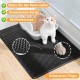 Phantasy Cat Litter Tray Mat, 40 x 60 cm, Grey Cat Litter Mat, Honeycomb Design Mat, Waterproof Double Layer Design, Honeycomb Mat, Cat Litter Tray Mat Phantasy Cat Litter Tray Mat, 40 x 60 cm, Grey Cat Litter Mat, Honeycomb Design Mat, Waterproof Double Layer Design, Honeycomb Mat, Cat Litter Tray Mat