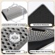 Phantasy Cat Litter Tray Mat, 40 x 60 cm, Grey Cat Litter Mat, Honeycomb Design Mat, Waterproof Double Layer Design, Honeycomb Mat, Cat Litter Tray Mat Phantasy Cat Litter Tray Mat, 40 x 60 cm, Grey Cat Litter Mat, Honeycomb Design Mat, Waterproof Double Layer Design, Honeycomb Mat, Cat Litter Tray Mat