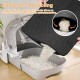 Phantasy Cat Litter Tray Mat, 40 x 60 cm, Grey Cat Litter Mat, Honeycomb Design Mat, Waterproof Double Layer Design, Honeycomb Mat, Cat Litter Tray Mat Phantasy Cat Litter Tray Mat, 40 x 60 cm, Grey Cat Litter Mat, Honeycomb Design Mat, Waterproof Double Layer Design, Honeycomb Mat, Cat Litter Tray Mat