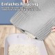 Phantasy Cat Litter Tray Mat, 40 x 60 cm, Grey Cat Litter Mat, Honeycomb Design Mat, Waterproof Double Layer Design, Honeycomb Mat, Cat Litter Tray Mat Phantasy Cat Litter Tray Mat, 40 x 60 cm, Grey Cat Litter Mat, Honeycomb Design Mat, Waterproof Double Layer Design, Honeycomb Mat, Cat Litter Tray Mat