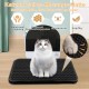 Phantasy Cat Litter Tray Mat, 40 x 60 cm, Grey Cat Litter Mat, Honeycomb Design Mat, Waterproof Double Layer Design, Honeycomb Mat, Cat Litter Tray Mat Phantasy Cat Litter Tray Mat, 40 x 60 cm, Grey Cat Litter Mat, Honeycomb Design Mat, Waterproof Double Layer Design, Honeycomb Mat, Cat Litter Tray Mat