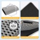 Phantasy Cat Litter Tray Mat, 40 x 60 cm, Grey Cat Litter Mat, Honeycomb Design Mat, Waterproof Double Layer Design, Honeycomb Mat, Cat Litter Tray Mat Phantasy Cat Litter Tray Mat, 40 x 60 cm, Grey Cat Litter Mat, Honeycomb Design Mat, Waterproof Double Layer Design, Honeycomb Mat, Cat Litter Tray Mat