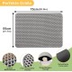 Phantasy Cat Litter Tray Mat, 40 x 60 cm, Grey Cat Litter Mat, Honeycomb Design Mat, Waterproof Double Layer Design, Honeycomb Mat, Cat Litter Tray Mat Phantasy Cat Litter Tray Mat, 40 x 60 cm, Grey Cat Litter Mat, Honeycomb Design Mat, Waterproof Double Layer Design, Honeycomb Mat, Cat Litter Tray Mat