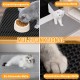 Phantasy Cat Litter Tray Mat 60 x 90 cm, Grey Cat Litter Mat, Honeycomb Design Mat, Waterproof Double Layer Design, Honeycomb Mat, Cat Litter Tray Mat Phantasy Cat Litter Tray Mat 60 x 90 cm, Grey Cat Litter Mat, Honeycomb Design Mat, Waterproof Double Layer Design, Honeycomb Mat, Cat Litter Tray Mat