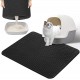 Phantasy Cat Litter Tray Mat 60 x 90 cm, Grey Cat Litter Mat, Honeycomb Design Mat, Waterproof Double Layer Design, Honeycomb Mat, Cat Litter Tray Mat Phantasy Cat Litter Tray Mat 60 x 90 cm, Grey Cat Litter Mat, Honeycomb Design Mat, Waterproof Double Layer Design, Honeycomb Mat, Cat Litter Tray Mat
