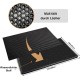 Pieviev Cat Litter Tray Mat 61 x 38 cm Honeycomb Design Cat Litter Tray Mat Waterproof Double Layer Design Honeycomb Mat (Black)., l