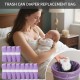Purple Refill Bags for Cat Litter Pack of 12 Compatible Litter Locker Refill Cassette 4.5 m Refill Cassettes Nappy Bin for Cat Litter and Nappy Bin