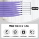Purple Refill Bags for Cat Litter Pack of 12 Compatible Litter Locker Refill Cassette 4.5 m Refill Cassettes Nappy Bin for Cat Litter and Nappy Bin