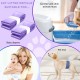 QIYILE Refill Bags for Cat Litter, Pack of 4 Refill Nappy Buckets, Refill Foil Rings Compatible with Refill Cassette Litter Locker Cat Litter Bucket QIYILE Refill Bags for Cat Litter, Pack of 4 Refill Nappy Buckets, Refill Foil Rings Compatible with Refill Cassette Litter Locker Cat Litter Bucket