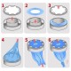 QOMJUFA 3 Refills Refill Films Nappy Bin Compatible Refill Film for Dress Up XL Classic XL (with all types of refills) QOMJUFA 3 Refills Refill Films Nappy Bin Compatible Refill Film for Dress Up XL Classic XL (with all types of refills)