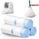 RNRN Bin Liners for Self-Cleaning Cat Litter Trays, 3 Rolls, 45 Pieces, 70 x 32 cm, Cat Litter Box Bags with Drawstrings, Durable, Degradable, Impermeable, Tear-Resistant RNRN Bin Liners for Self-Cleaning Cat Litter Trays, 3 Rolls, 45 Pieces, 70 x 32 cm, Cat Litter Box Bags with Drawstrings, Durable, Degradable, Impermeable, Tear-Resistant