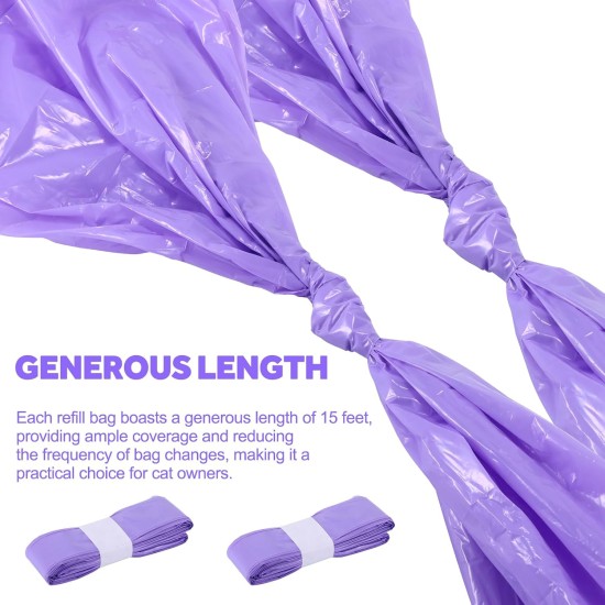 Refill Bags for Cat Litter, 6.5 m Refill Bags for Litter Loose, Pack of 10 Refill Containers for Cat Litter Compatible with Litter Loose Refill Cassette (without Cartridge) Refill Bags for Cat Litter, 6.5 m Refill Bags for Litter Loose, Pack of 10 Refill Containers for Cat Litter Compatible with Litter Loose Refill Cassette (without Cartridge)