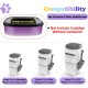 Refill Bags for Cat Litter, Pack of 10 Cat Litter Disposal Buckets Refills 4.5 m Litter Loose Refill Cassette, Cat Waste Bin Refill Cassette Compatible with Litter Loose, Purple Refill Bags for Cat Litter, Pack of 10 Cat Litter Disposal Buckets Refills 4.5 m Litter Loose Refill Cassette, Cat Waste Bin Refill Cassette Compatible with Litter Loose, Purple