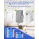 Refill Bags for Cat Litter, Pack of 12 Refill Film, Cat Bucket for Litter Locker Refill Cassettes, Nappy Bin Refill Container for Litter Locker LittyCat Litter Genie