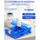 Refill Bags for Cat Litter, Pack of 12 Refill Film, Cat Bucket for Litter Locker Refill Cassettes, Nappy Bin Refill Container for Litter Locker LittyCat Litter Genie
