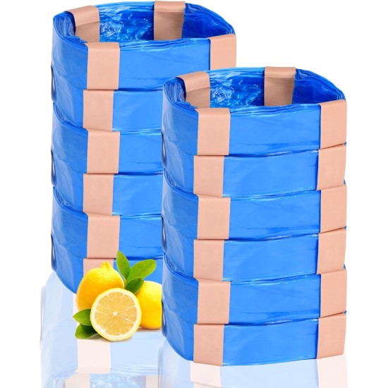 Refill Bags for Cat Litter, Pack of 12 Refill Film, Cat Bucket for Litter Locker Refill Cassettes, Nappy Bin Refill Container for Litter Locker LittyCat Litter Genie