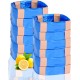 Refill Bags for Cat Litter, Pack of 12 Refill Film, Cat Bucket for Litter Locker Refill Cassettes, Nappy Bin Refill Container for Litter Locker LittyCat Litter Genie