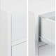 Relaxdays Cat Cabinet with Drawer, Cat Chest of Drawers, Wooden Cat Litter Box, HBT 63.5 x 52 x 48 cm, White Relaxdays Cat Cabinet with Drawer, Cat Chest of Drawers, Wooden Cat Litter Box, HBT 63.5 x 52 x 48 cm, White