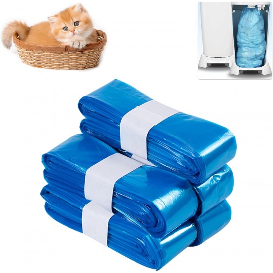Rongxze Pack of 5 Refill Bags for Cat Litter, 4.5 m Nappy Bin Refill Cassettes, Good Sealing and Toughness Litter Locker Refill Cassette for Nappy Bin, Treatment of Cat Litter Rongxze Pack of 5 Refill Bags for Cat Litter, 4.5 m Nappy Bin Refill Cassettes, Good Sealing and Toughness Litter Locker Refill Cassette for Nappy Bin, Treatment of Cat Litter