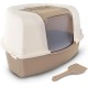 Rosewood Ariel Front Opening Hooded Cat Corner Litter Tray, X-Large, Mocha Rosewood Ariel Front Opening Hooded Cat Corner Litter Tray, X-Large, Mocha