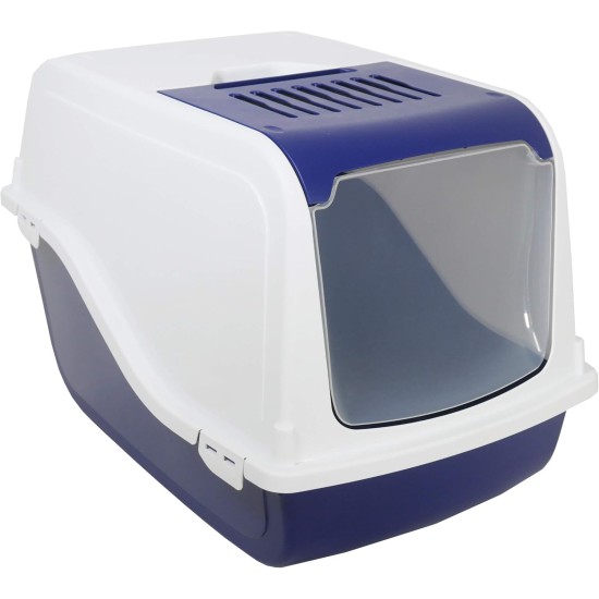 Rosewood Ariel Front Opening Hooded Cat Corner Litter Tray, X-Large, Mocha Rosewood Ariel Front Opening Hooded Cat Corner Litter Tray, X-Large, Mocha