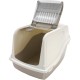Rosewood Ariel Front Opening Hooded Cat Corner Litter Tray, X-Large, Mocha Rosewood Ariel Front Opening Hooded Cat Corner Litter Tray, X-Large, Mocha