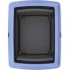Rosewood Romeo Plastic Cat Litter Tray with Hood, Covered Cat Litter Tray, Carbon Filter for Odour Control, Easy Cleaning, Light Blue/White Rosewood Romeo Plastic Cat Litter Tray with Hood, Covered Cat Litter Tray, Carbon Filter for Odour Control, Easy Cleaning, Light Blue/White