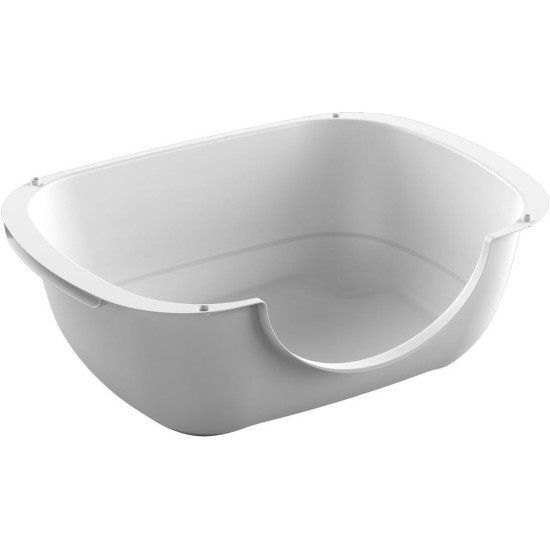 Rotho Bella 7610859203694 Cat Litter Box, Grey, 74 g Rotho Bella 7610859203694 Cat Litter Box, Grey, 74 g