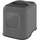 Rotho MyPet Biala Cat Litter Tray with Hood and Scoop, Plastic (PP Recycled), Cappuccino/Anthracite, (51.0 x 39.5 x 44.3 cm) Rotho MyPet Biala Cat Litter Tray with Hood and Scoop, Plastic (PP Recycled), Cappuccino/Anthracite, (51.0 x 39.5 x 44.3 cm)