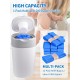 SOSALUK Pack of 12 Refill Cassettes Nappy Bin Refill Film Compatible with All Nappy Bins Cat Litter Disposal Buckets Odour-Proof Refill Bags for LitterLocker LittyCat Spross TwistClick SOSALUK Pack of 12 Refill Cassettes Nappy Bin Refill Film Compatible with All Nappy Bins Cat Litter Disposal Buckets Odour-Proof Refill Bags for LitterLocker LittyCat Spross TwistClick