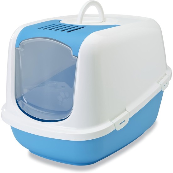 Savic Nestor Jumbo Cat White/Blue Savic Nestor Jumbo Cat White/Blue