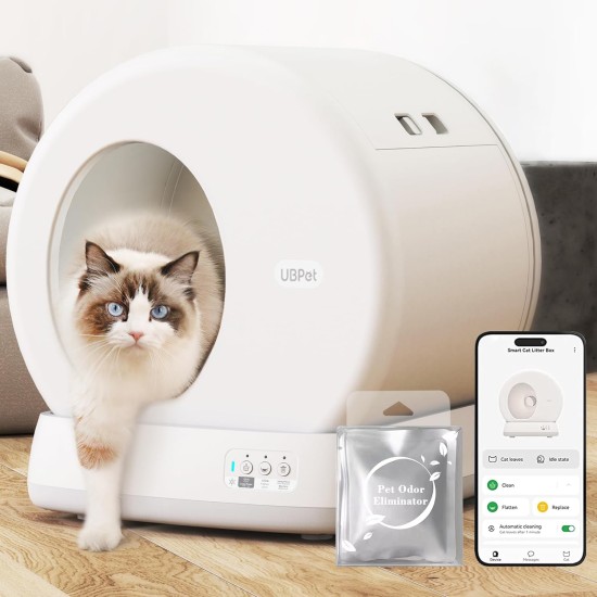 Self-Cleaning Cat Litter Box Bin Bag Cat Litter Box Bags with Drawstrings, 3 Rolls x 36 (108 Pieces) Self-Cleaning Cat Litter Box Bin Bag Cat Litter Box Bags with Drawstrings, 3 Rolls x 36 (108 Pieces)